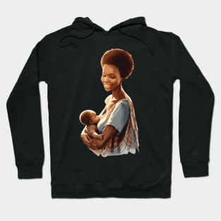 Afrocentric Mother And Baby Hoodie